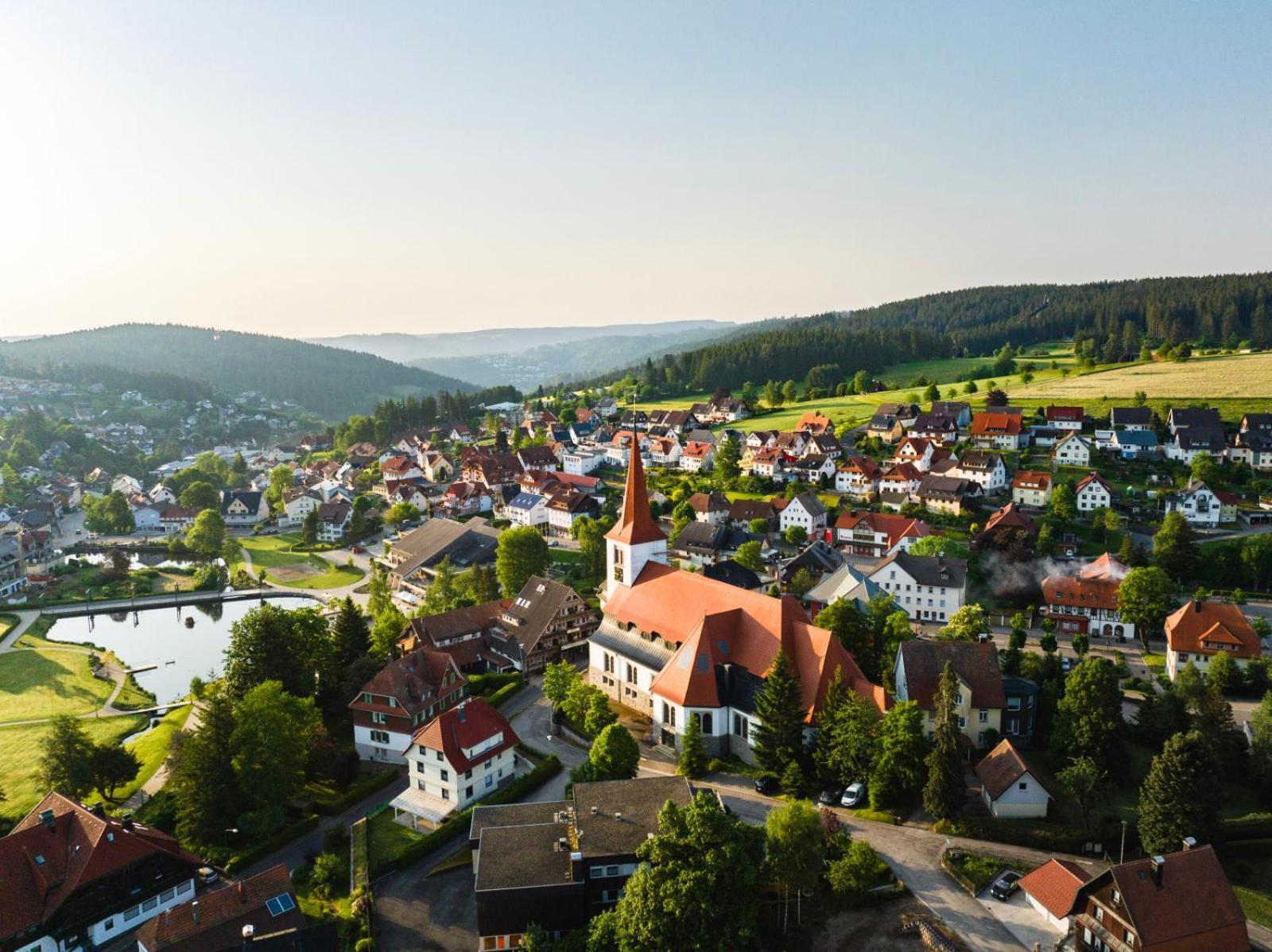 Landhaus Panoramablick Schonach im Schwarzwald Kültér fotó